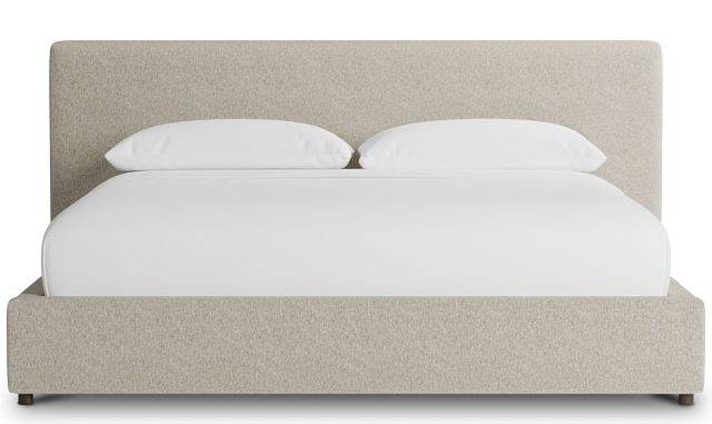 Grayton Gellar Green 44" Upholstered Platform Bed