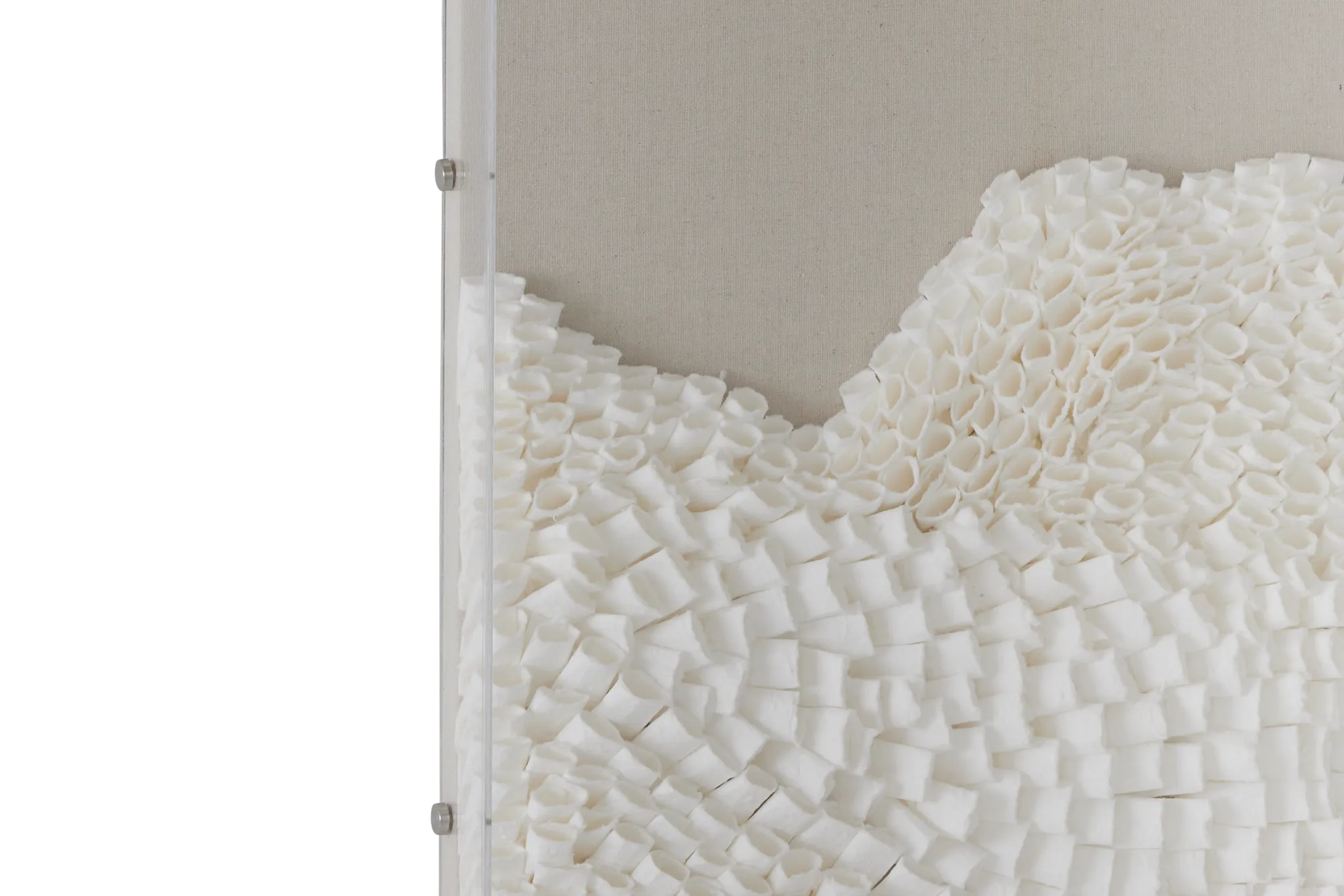 Hadlow Beige Shadow Box Framed Wall Art