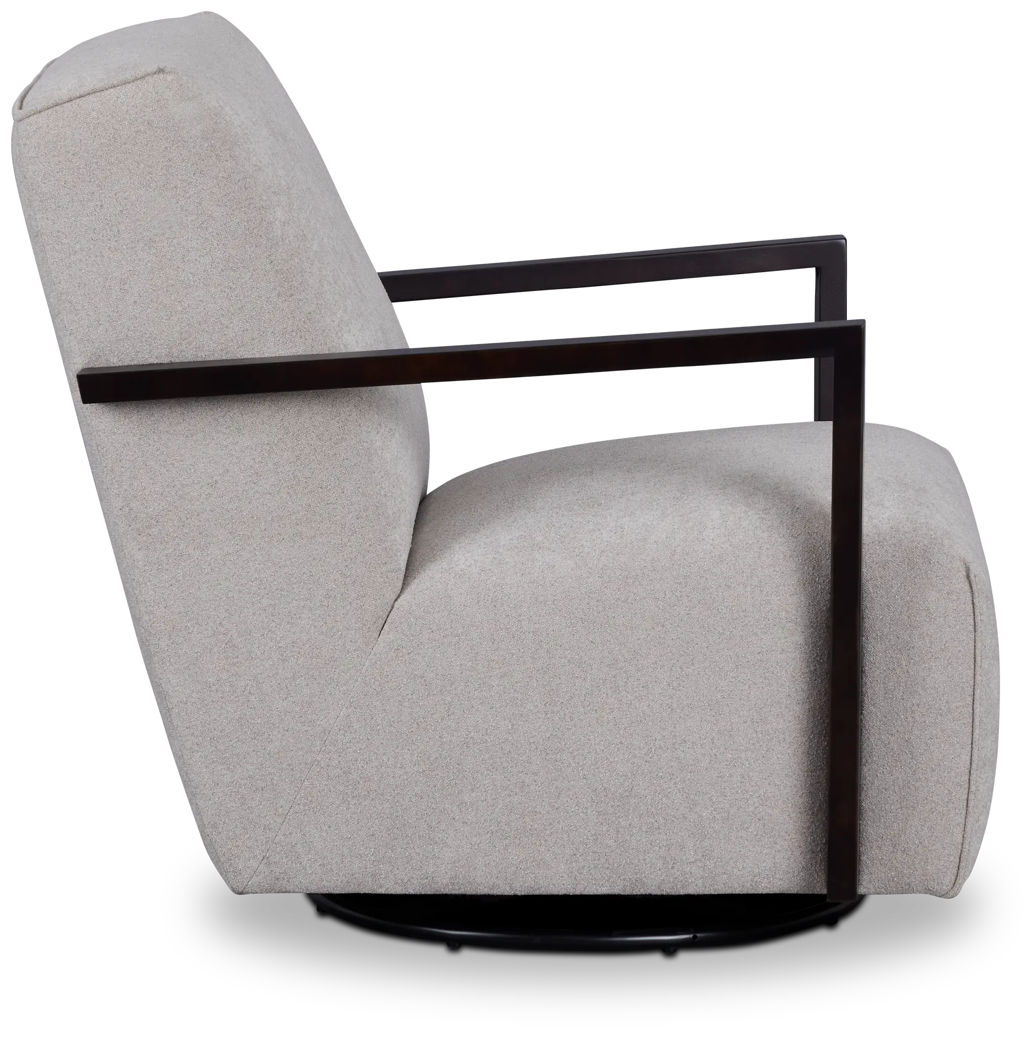 Lucas Light Gray Fabric Swivel Rocker Glider Lucas Light Gray Fabric Swivel Rocker Glider
