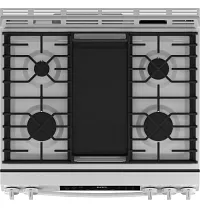 Ge 600 Series White 30" Gas Range