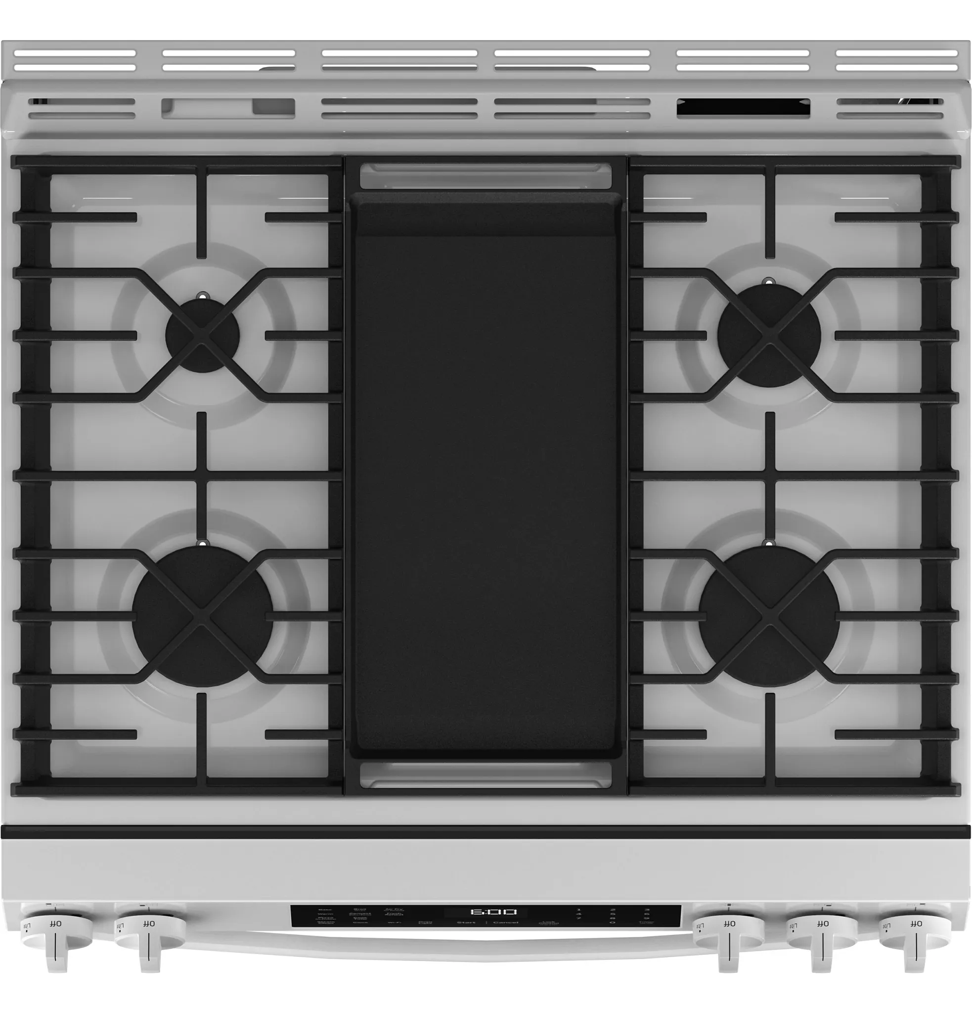 Ge 600 Series White 30" Gas Range