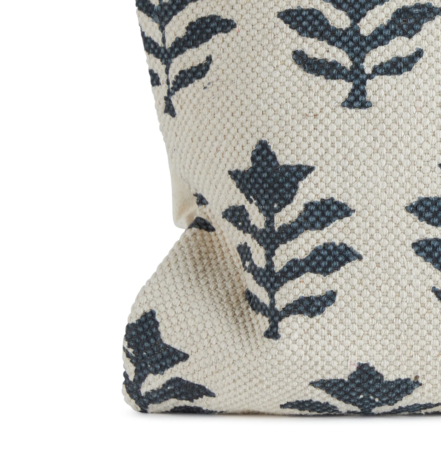 Jaime Blue Square Accent Pillow