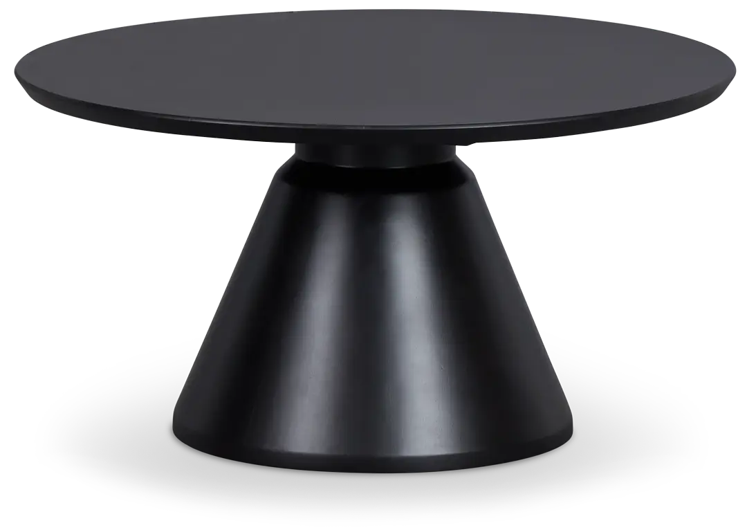 Keenan Black Wood Coffee Table Keenan Black Wood Coffee Table