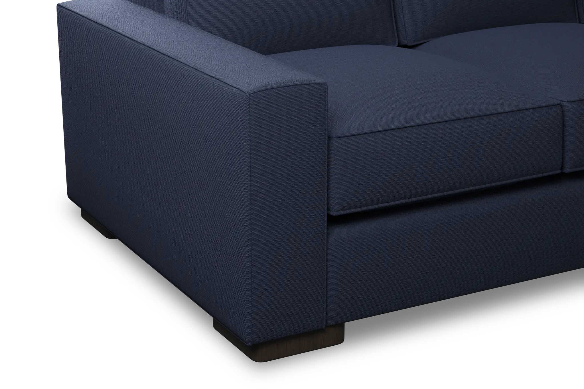 Edgewater Peyton Dark Blue 84" Sofa W/ 3 Cushions Edgewater Peyton Dark Blue 84" Sofa W/ 3 Cushions