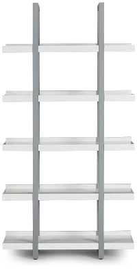 Clark White Bookcase