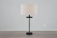 Lucia Black Large Table Lamp