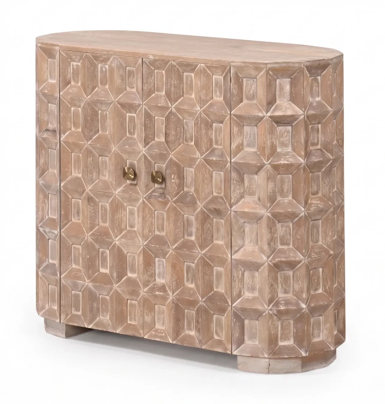 Gillian White Two-door Cabinet