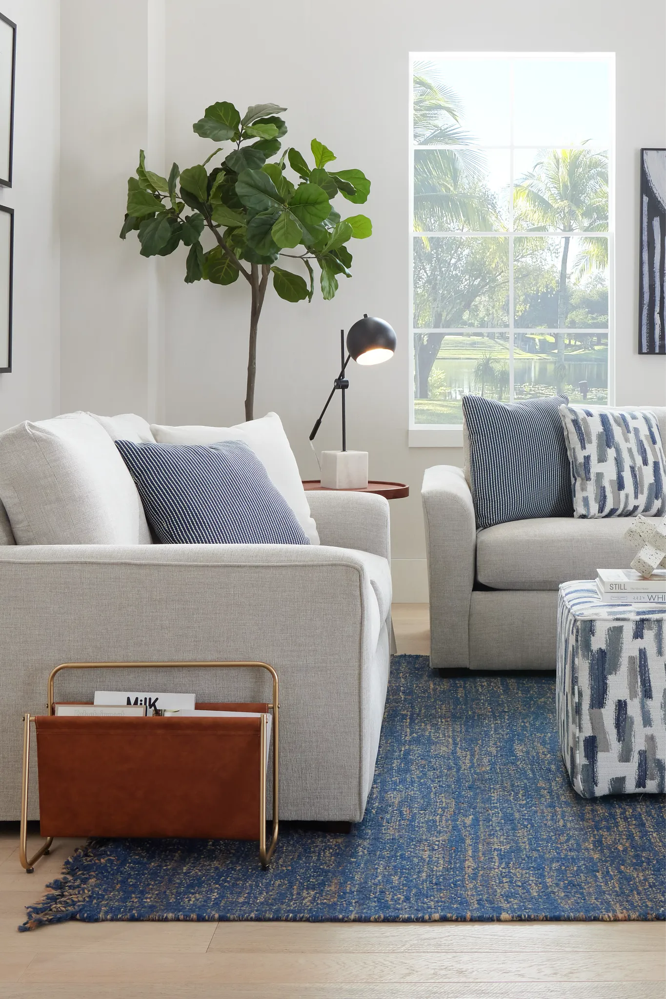 Davis Gray Micro Sofa