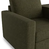 Citymod Green Fabric 3-piece Modular Sofa With Storage Console