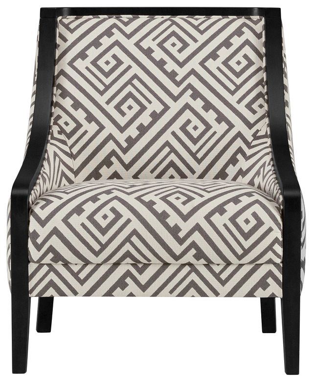 Tribeca2 Multicolored Fabric Accent Chair