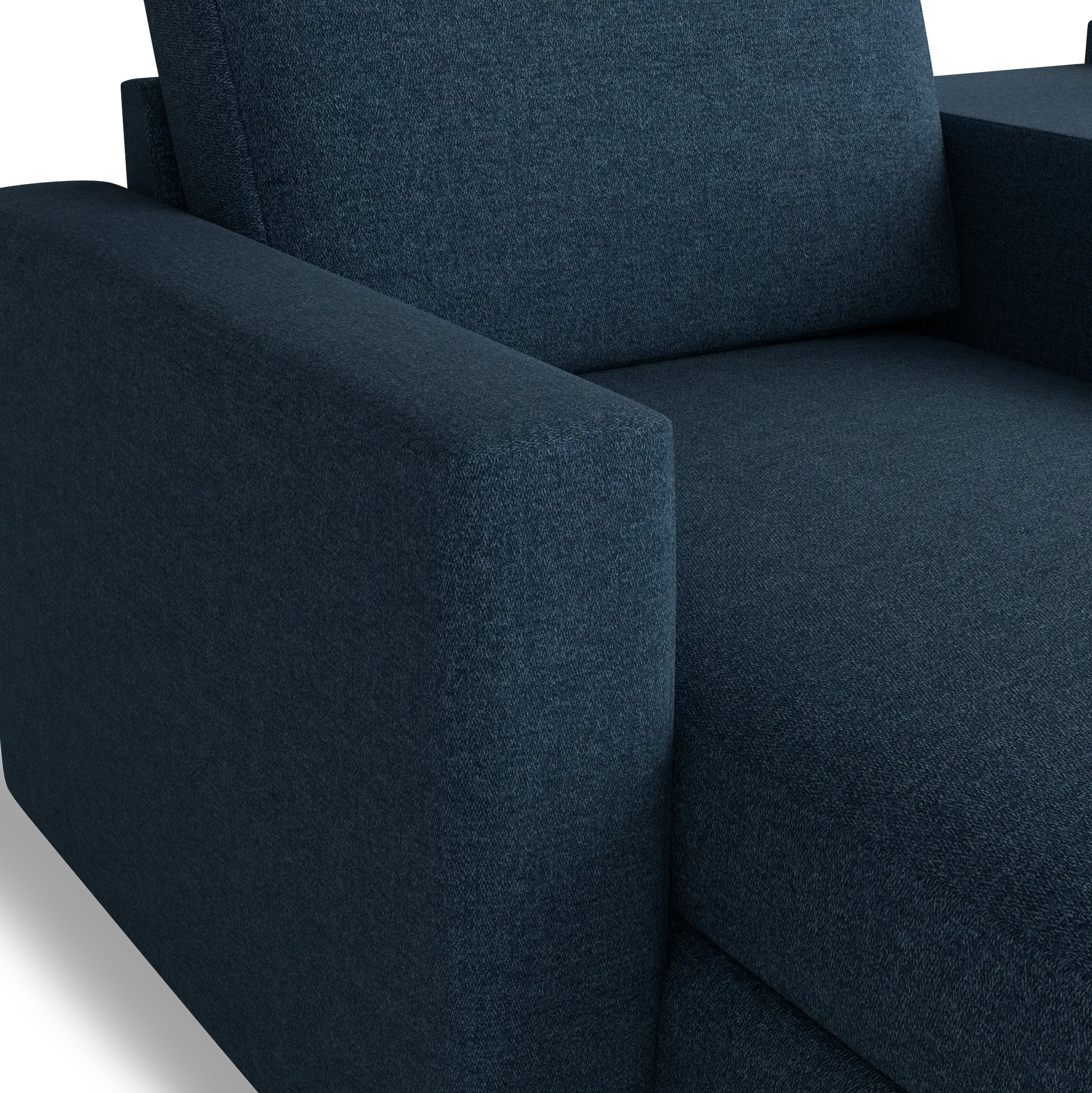 Citymod Blue Fabric 6-piece Home Theater With Media Consoles Citymod Blue Fabric 6-piece Home Theater With Media Consoles