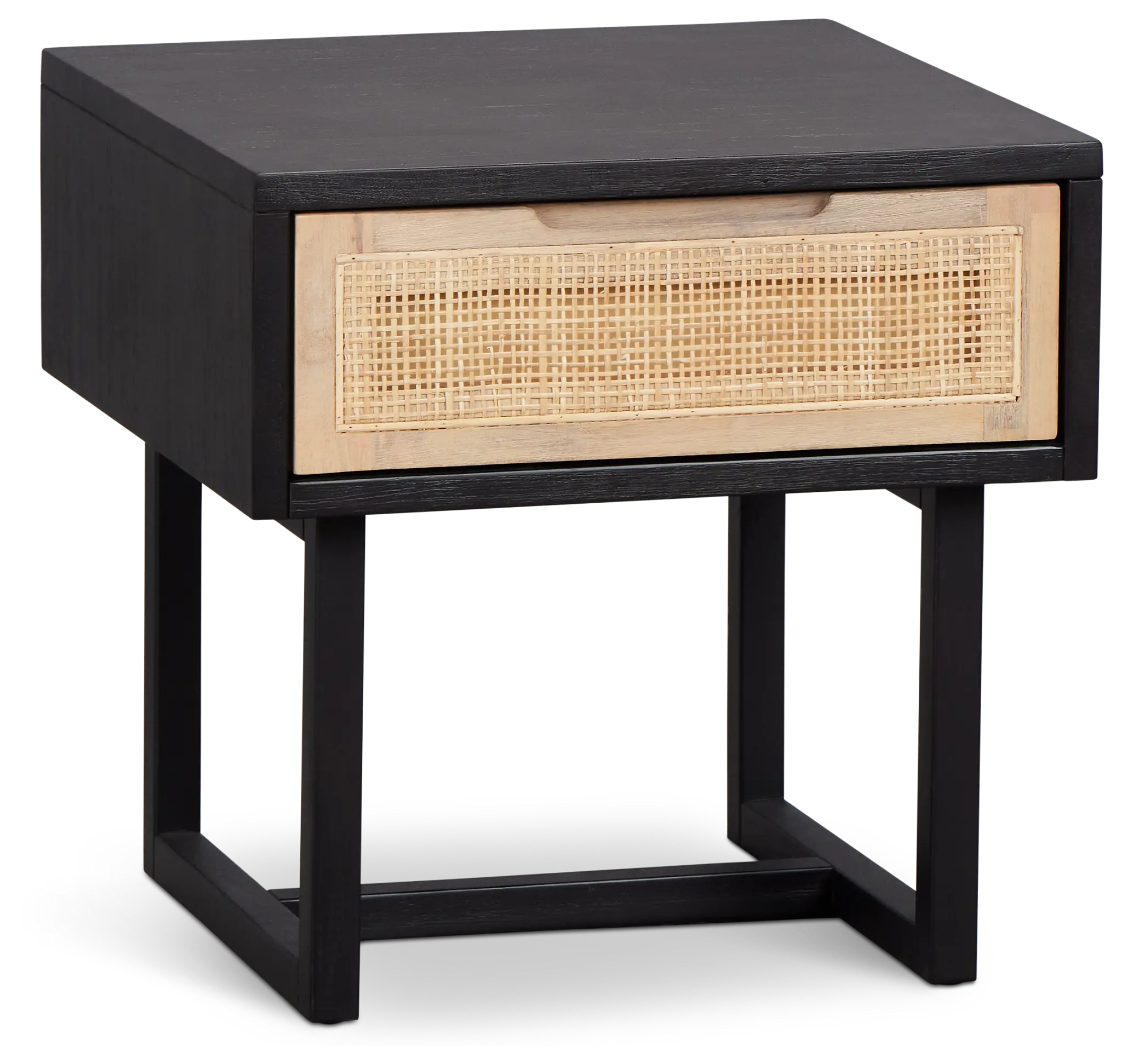 Four Hands Malibu Black End Table Four Hands Malibu Black End Table