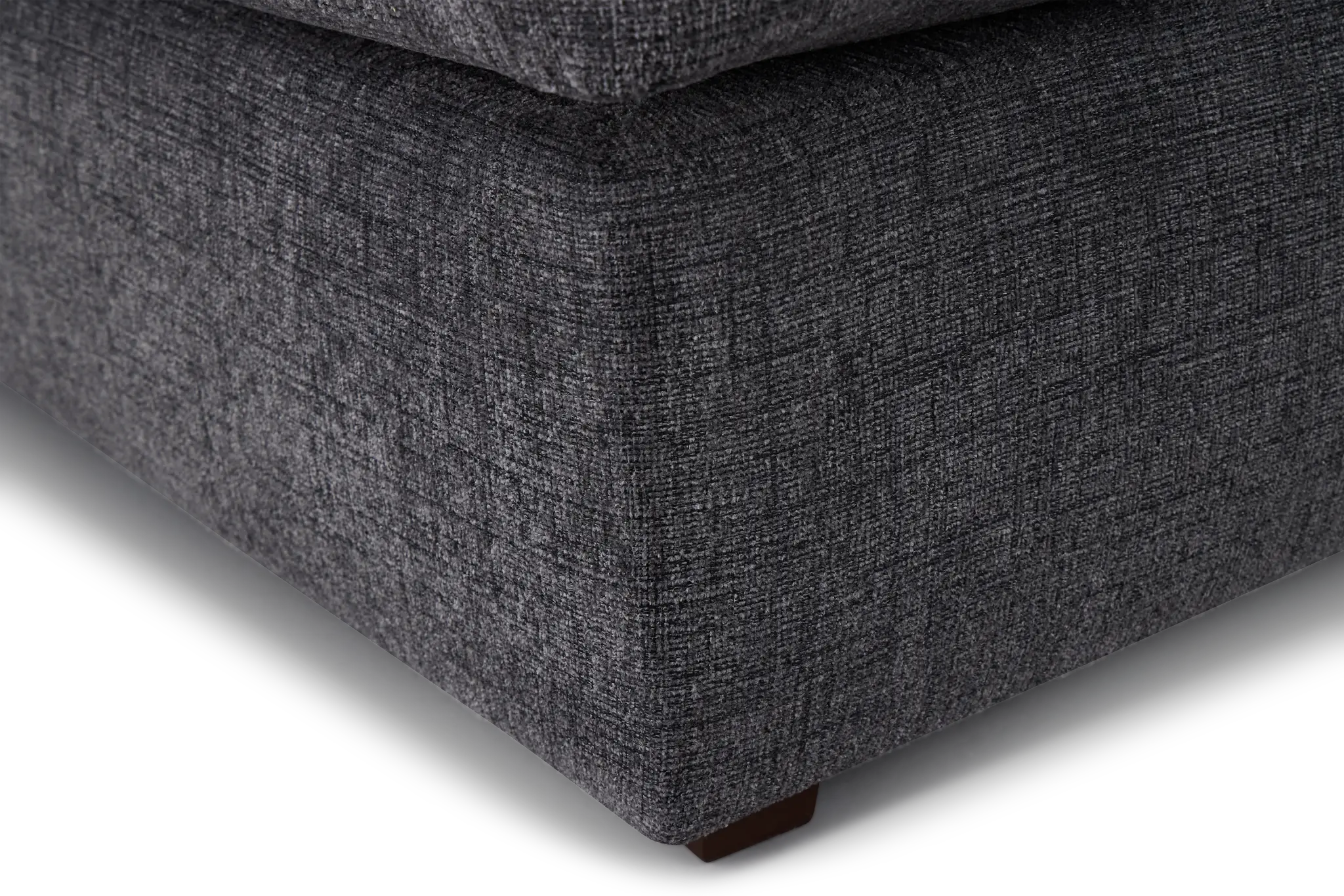 Maxie Dark Gray Micro Small Left Bumper Sectional Maxie Dark Gray Micro Small Left Bumper Sectional