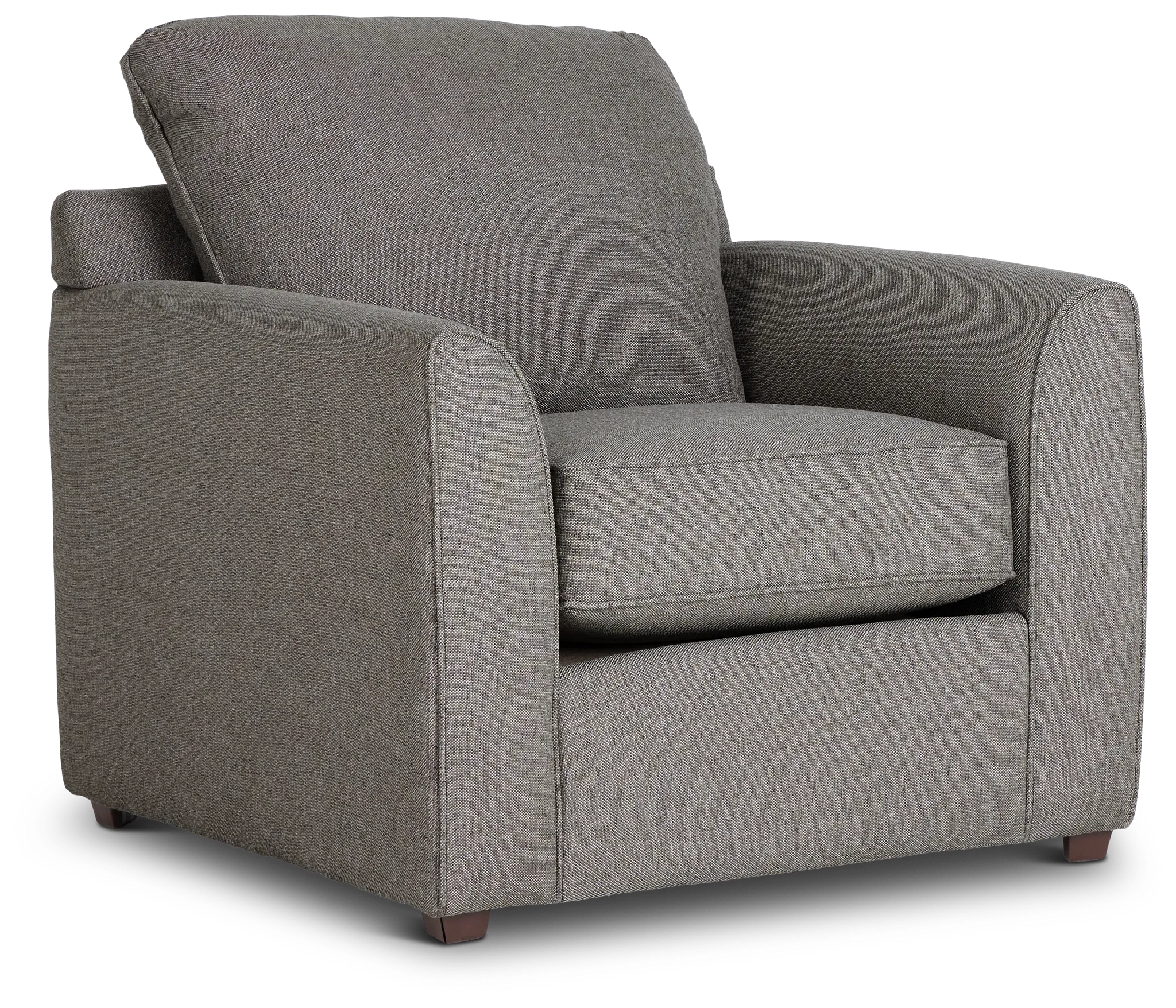 Asheville Brown Fabric Chair