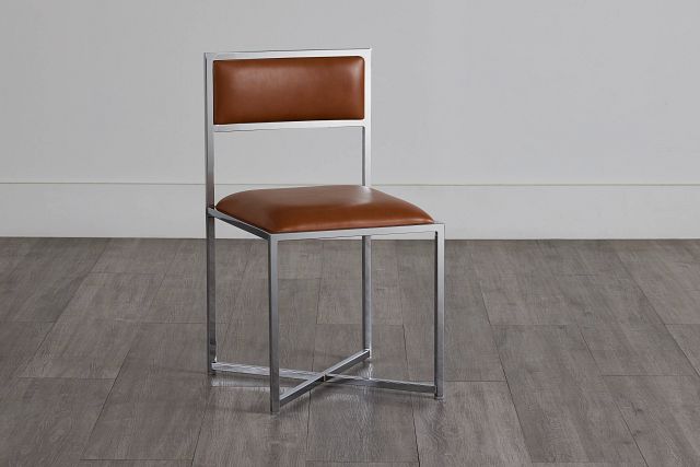 Amalfi Brown Stnl Steel Side Chair (0)