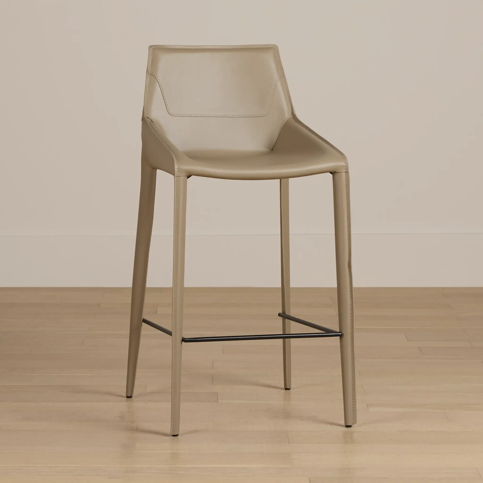 Wayne Beige 27" Upholstered Barstool Wayne Beige 27" Upholstered Barstool