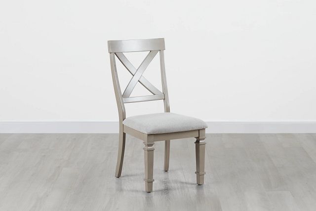 Marina Gray Wood Side Chair (0)