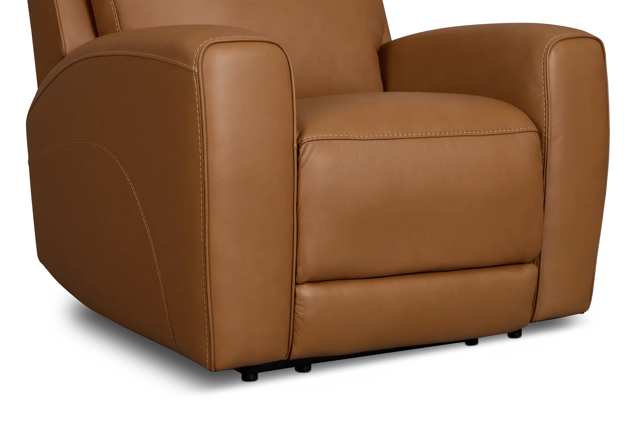Belmont Medium Brown Lthr/vinyl Power Recliner Belmont Medium Brown Lthr/vinyl Power Recliner