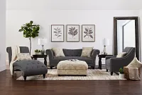 Thicket Gray Framed Wall Art