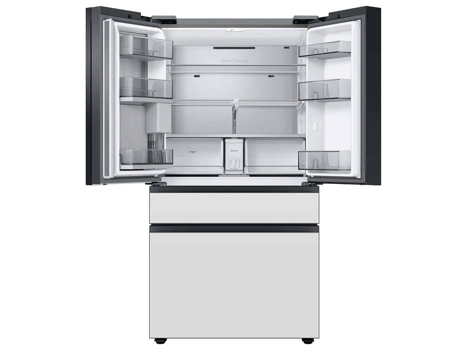 Samsung Bespoke Series White French Door Refrigerator