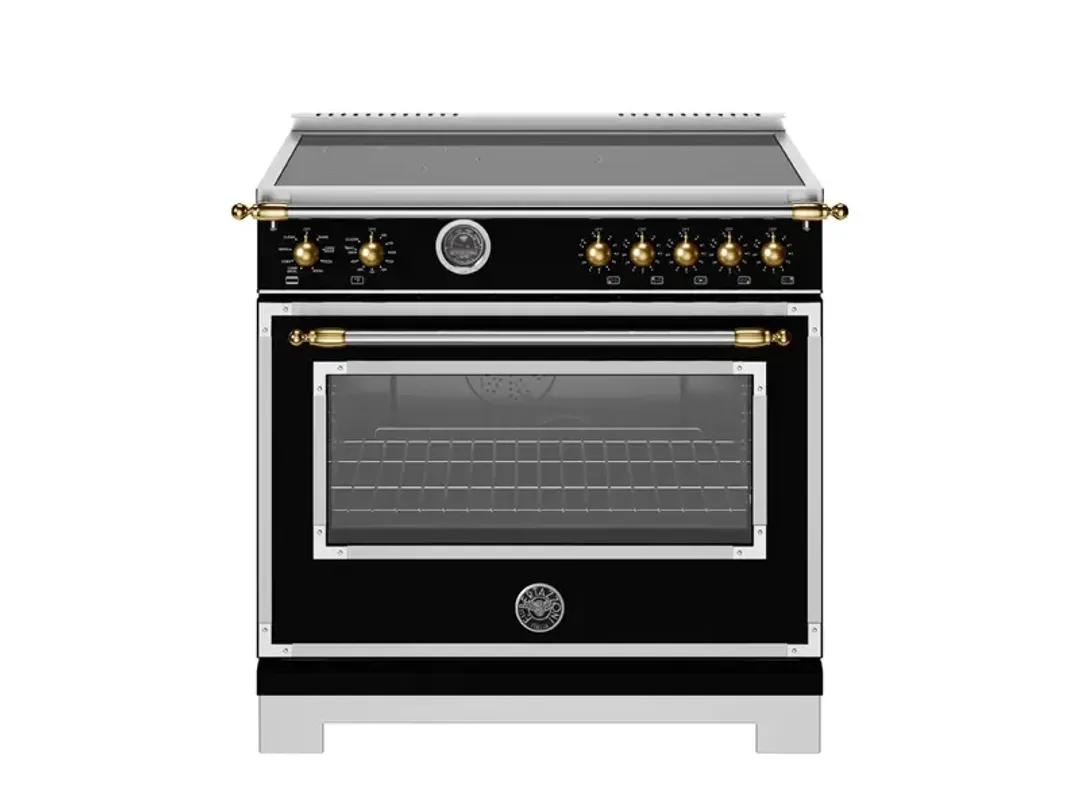 Bertazzoni Heritage Series Black 36" Induction Range
