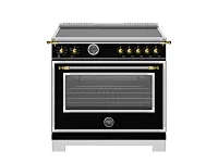 Bertazzoni Heritage Series Black 36" Induction Range