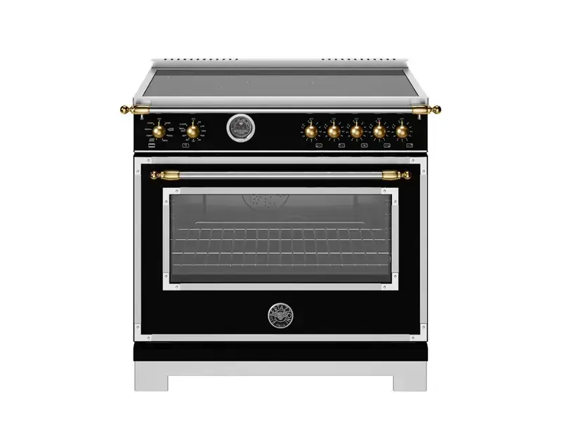 Bertazzoni Heritage Series Black 36" Induction Range Bertazzoni Heritage Series Black 36" Induction Range