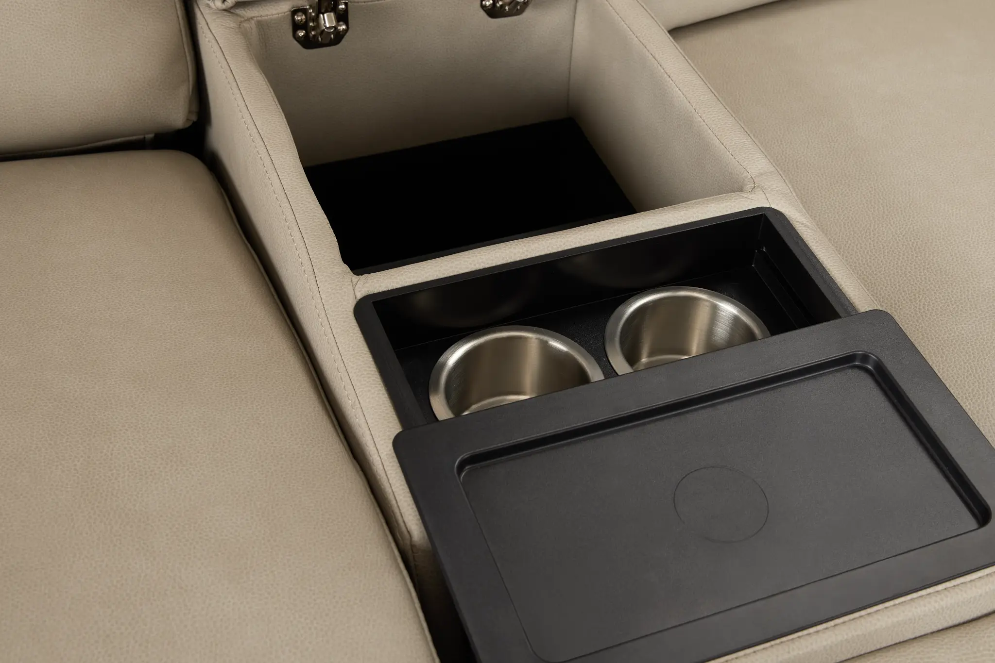 Melody Light Gray Micro Large Triple Power Reclining Two-arm Sectional Melody Light Gray Micro Large Triple Power Reclining Two-arm Sectional