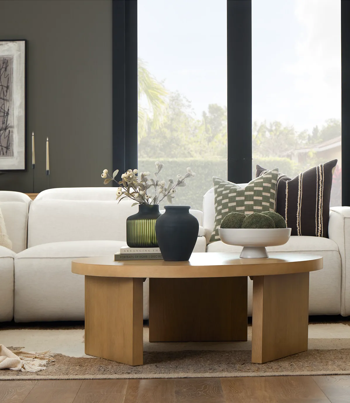 Spring Living Room Decor Ideas: Adding Greenery