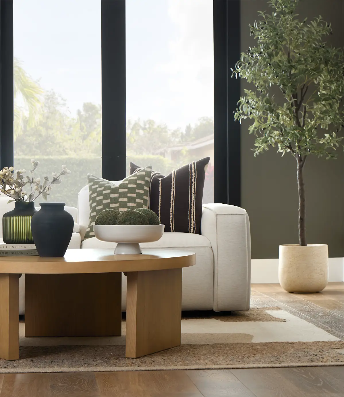 Spring Living Room Decor Ideas: Adding Greenery Spring Living Room Decor Ideas: Adding Greenery