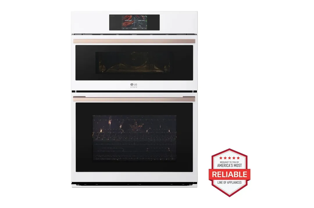 Lg 6428 Series White Electric Oven And Microwave Combo