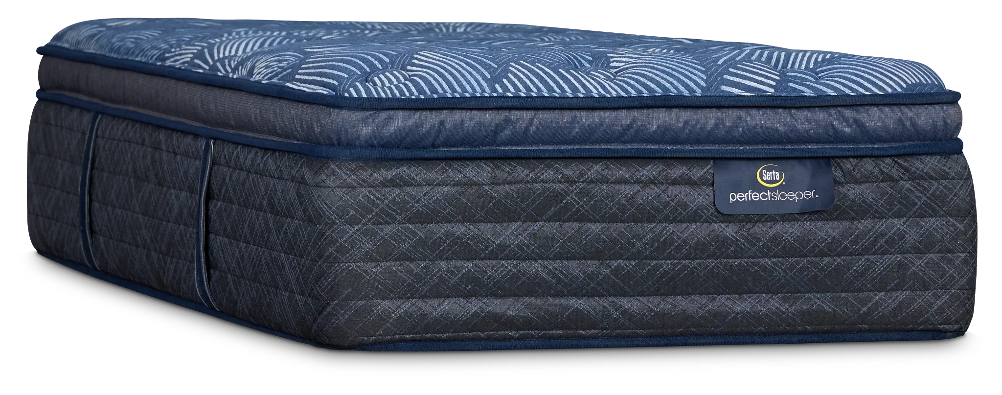 Serta Perfect Sleeper Cobalt Calm 15" Plush Pillow Top Mattress