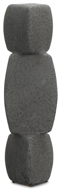 Owald Black Medium Candle Holder