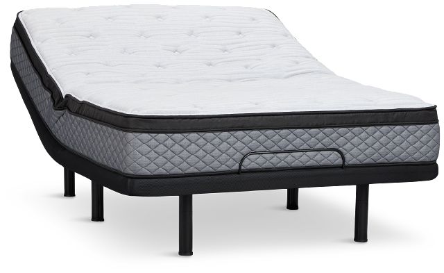 Kevin Charles By Sealy Essential Plush Plus Adjustable Mattress Set