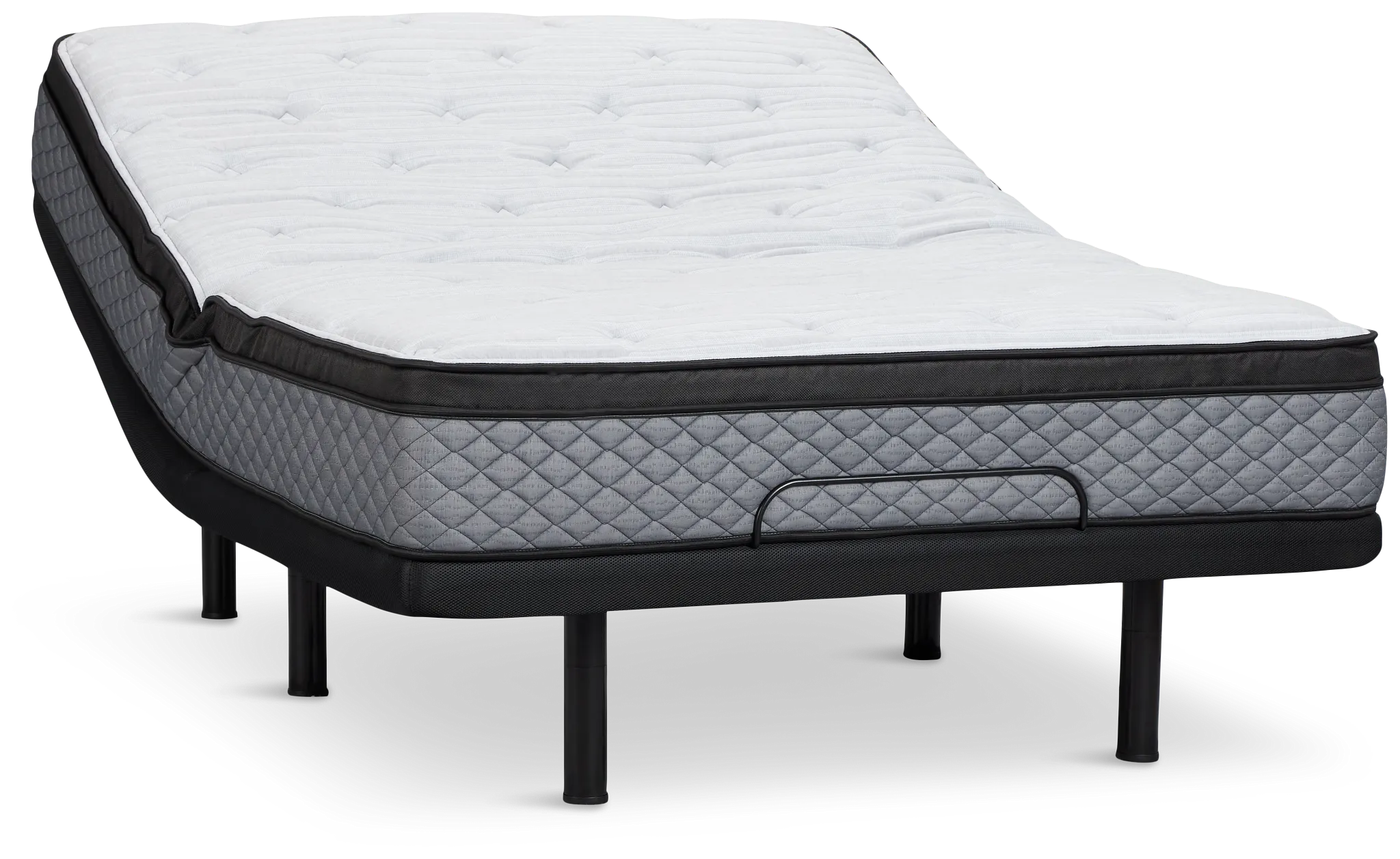Kevin Charles By Sealy Essential Plush Plus Adjustable Mattress Set