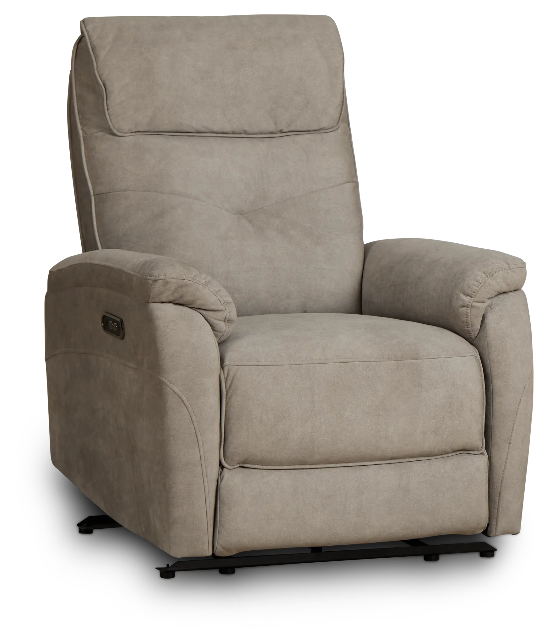 Ryder Beige Micro Power Recliner Ryder Beige Micro Power Recliner