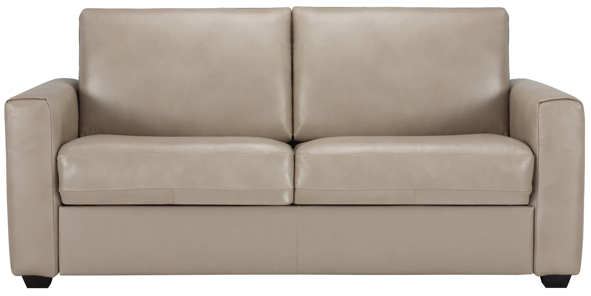 Lane Taupe Lthr/vinyl Memory Foam Sleeper