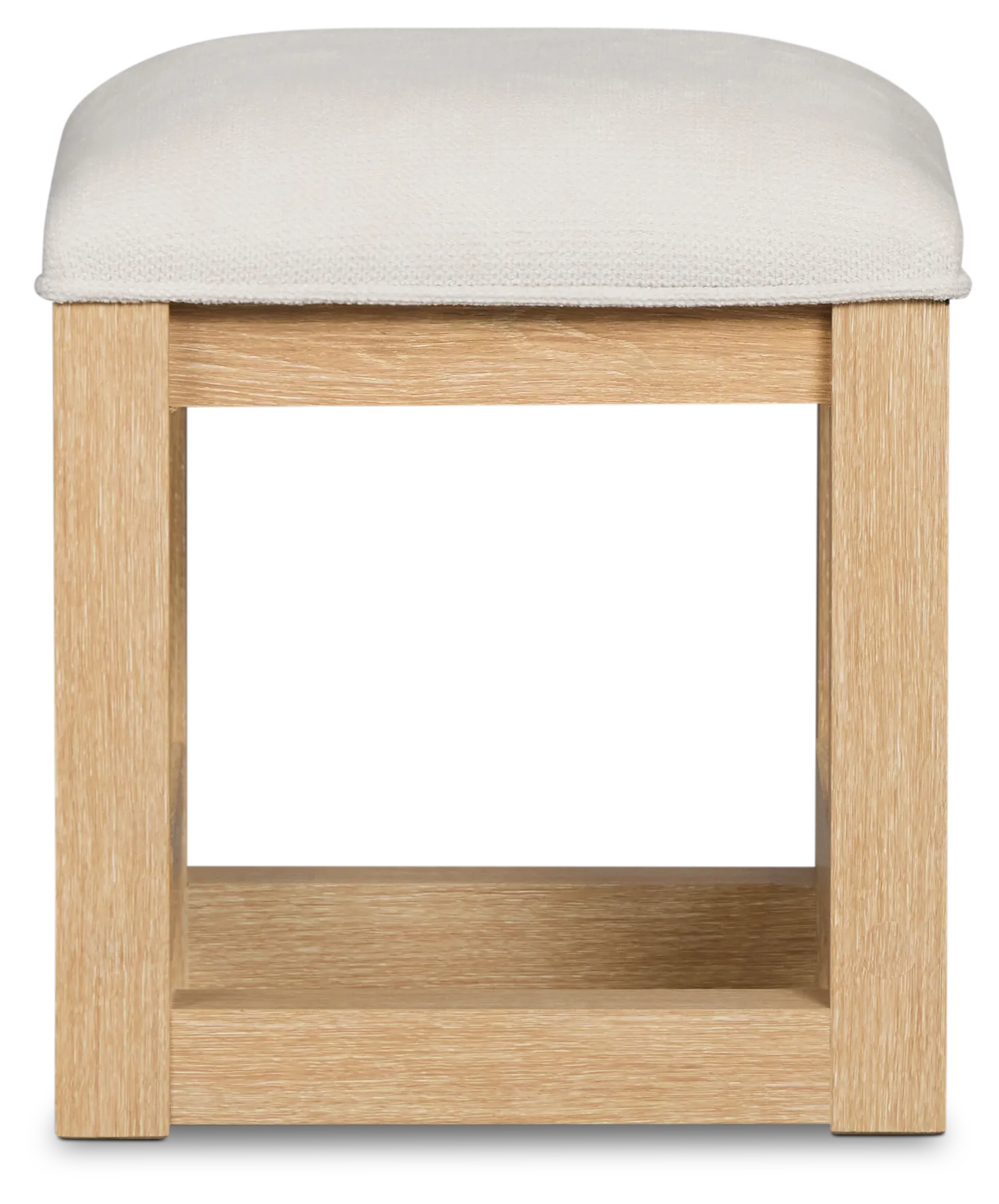 Lyndie Light Tone Uph Vanity Stool