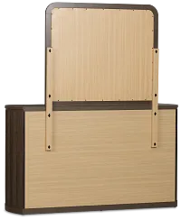 Camden Dark Tone Dresser & Mirror