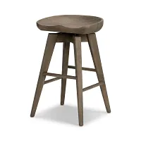 Four Hands Pamona Mid Tone 24" Swivel Barstool