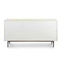 Four Hands Carmy Light Beige Woven Dresser