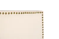 Dawson Beige Uph Platform Headboard