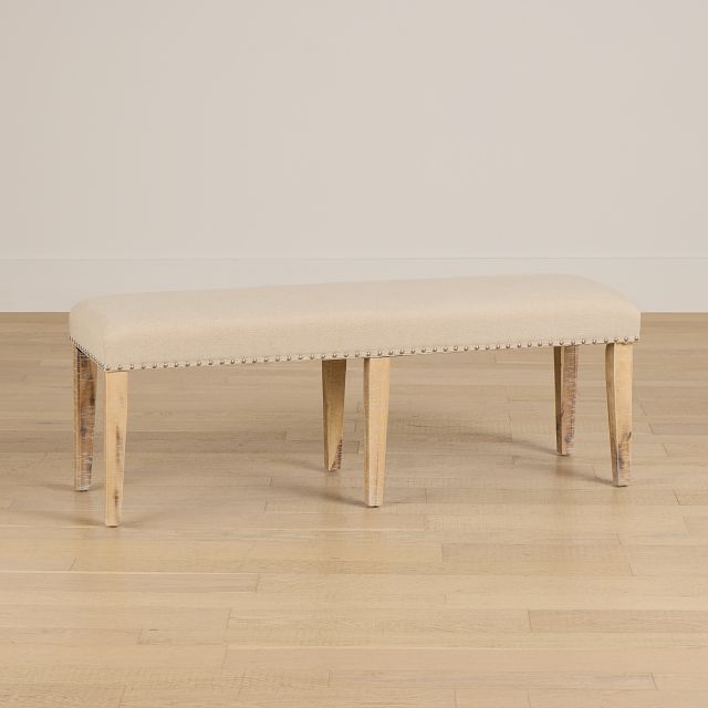 Joplin Light Tone Dining Bench