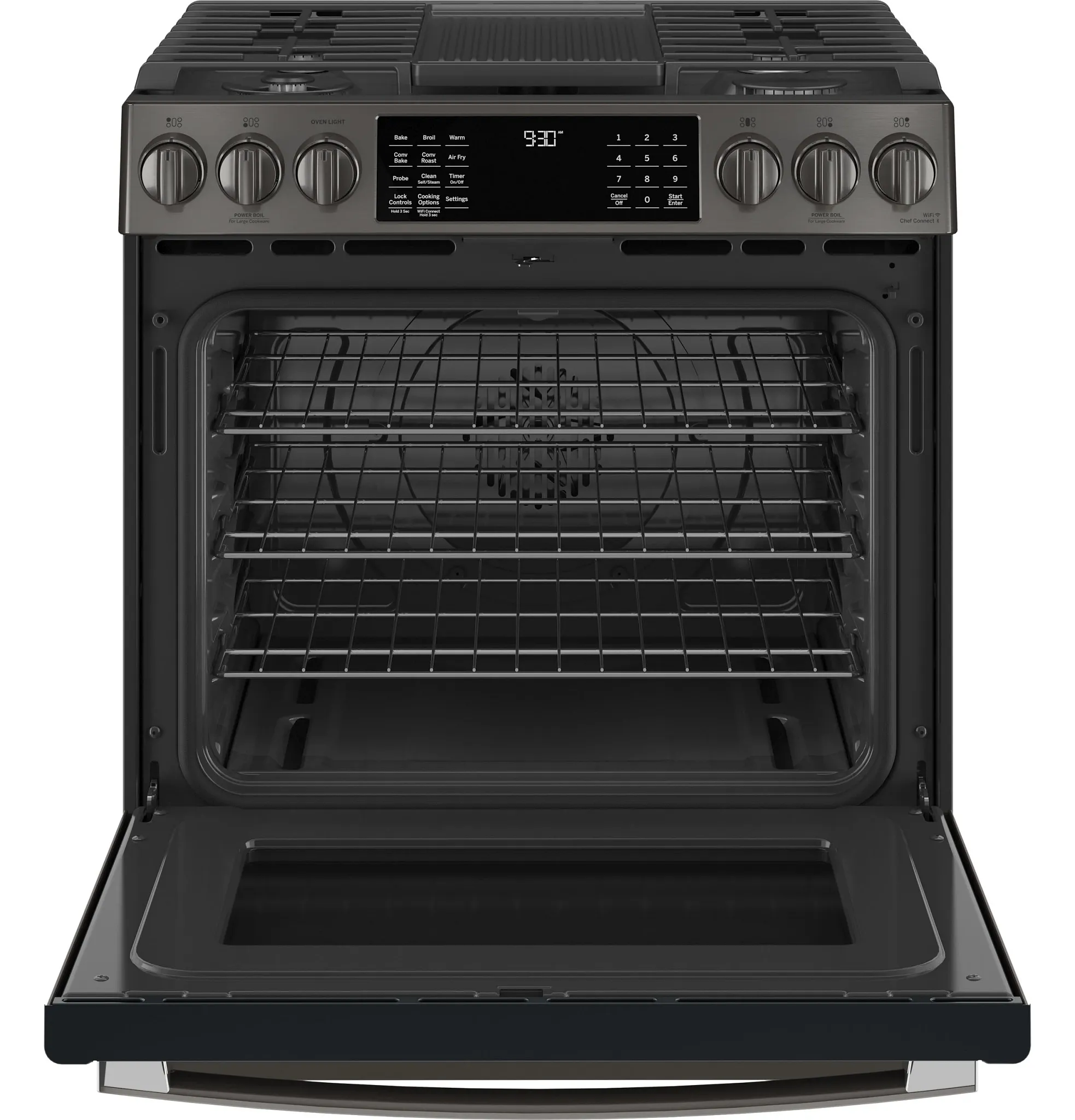 Ge Profile 930 Series Black 30" Gas Range