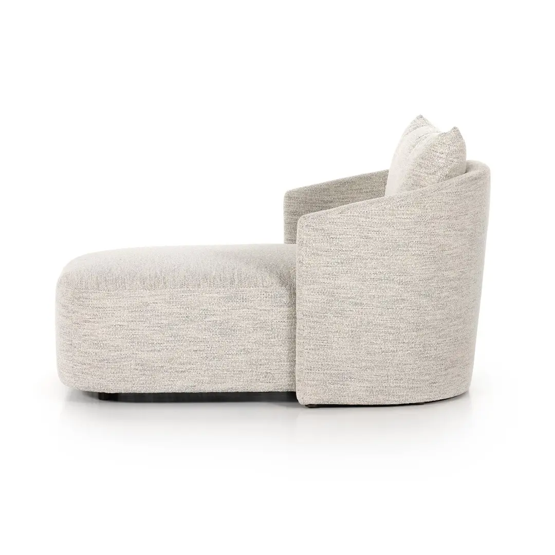 Four Hands Staci Light Gray Fabric Accent Chaise Four Hands Staci Light Gray Fabric Accent Chaise