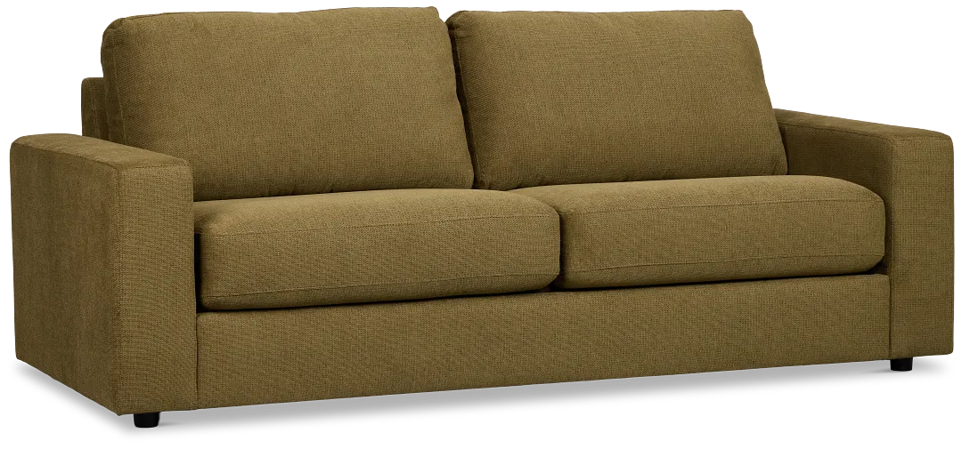 Carmen Green Fabric Innerspring Sleeper