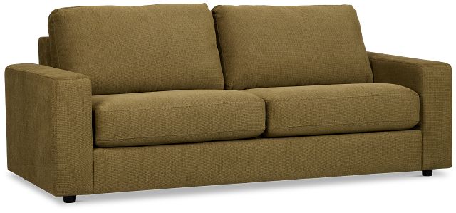 Carmen Green Fabric Innerspring Sleeper