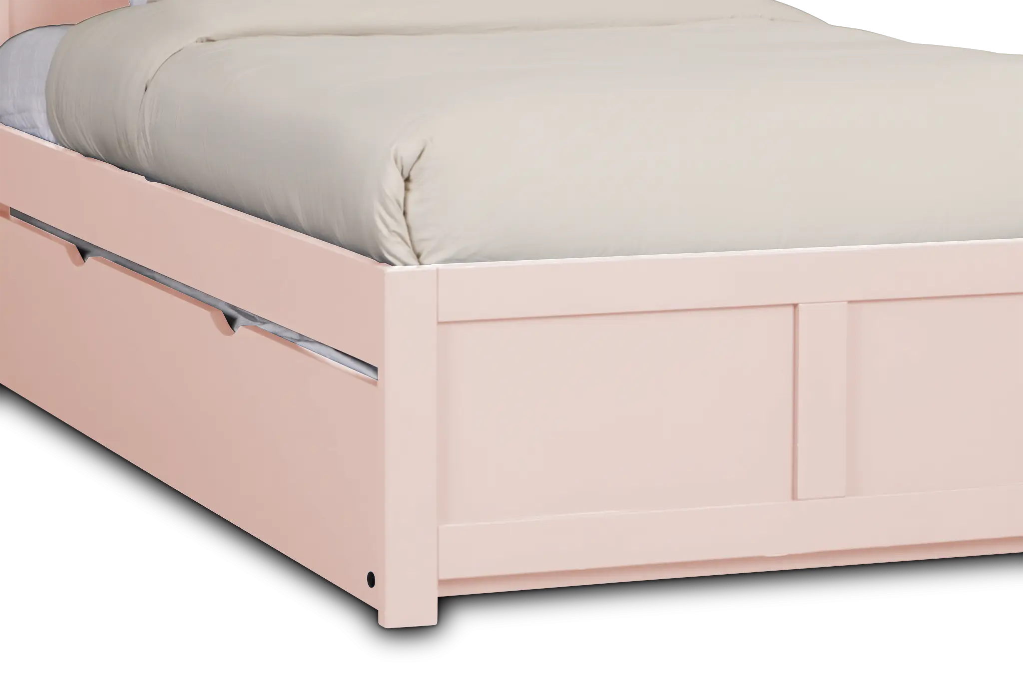 Charleston Pink Panel Trundle Bed Charleston Pink Panel Trundle Bed