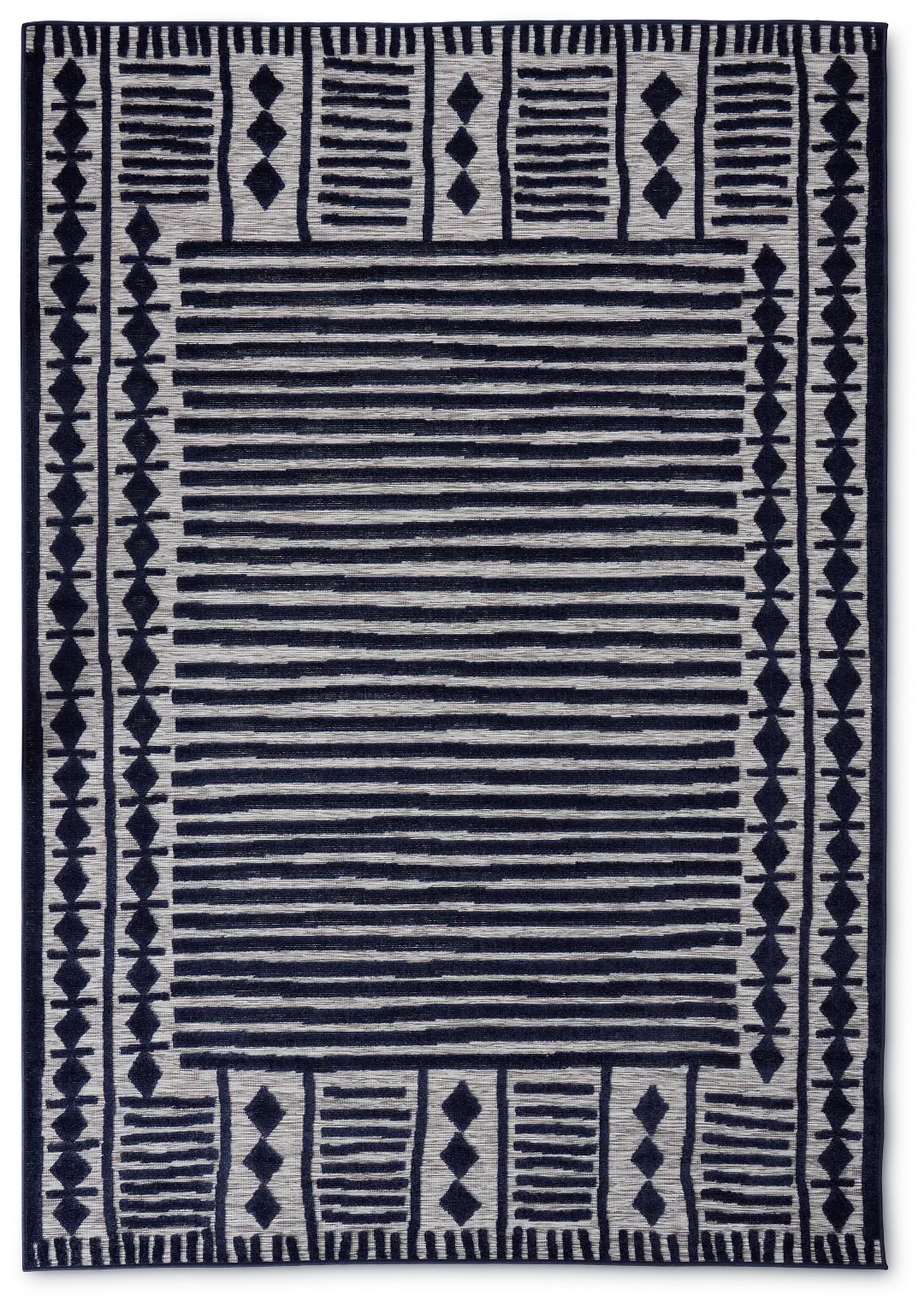 Lucca Dark Blue 5x8 Area Rug Lucca Dark Blue 5x8 Area Rug