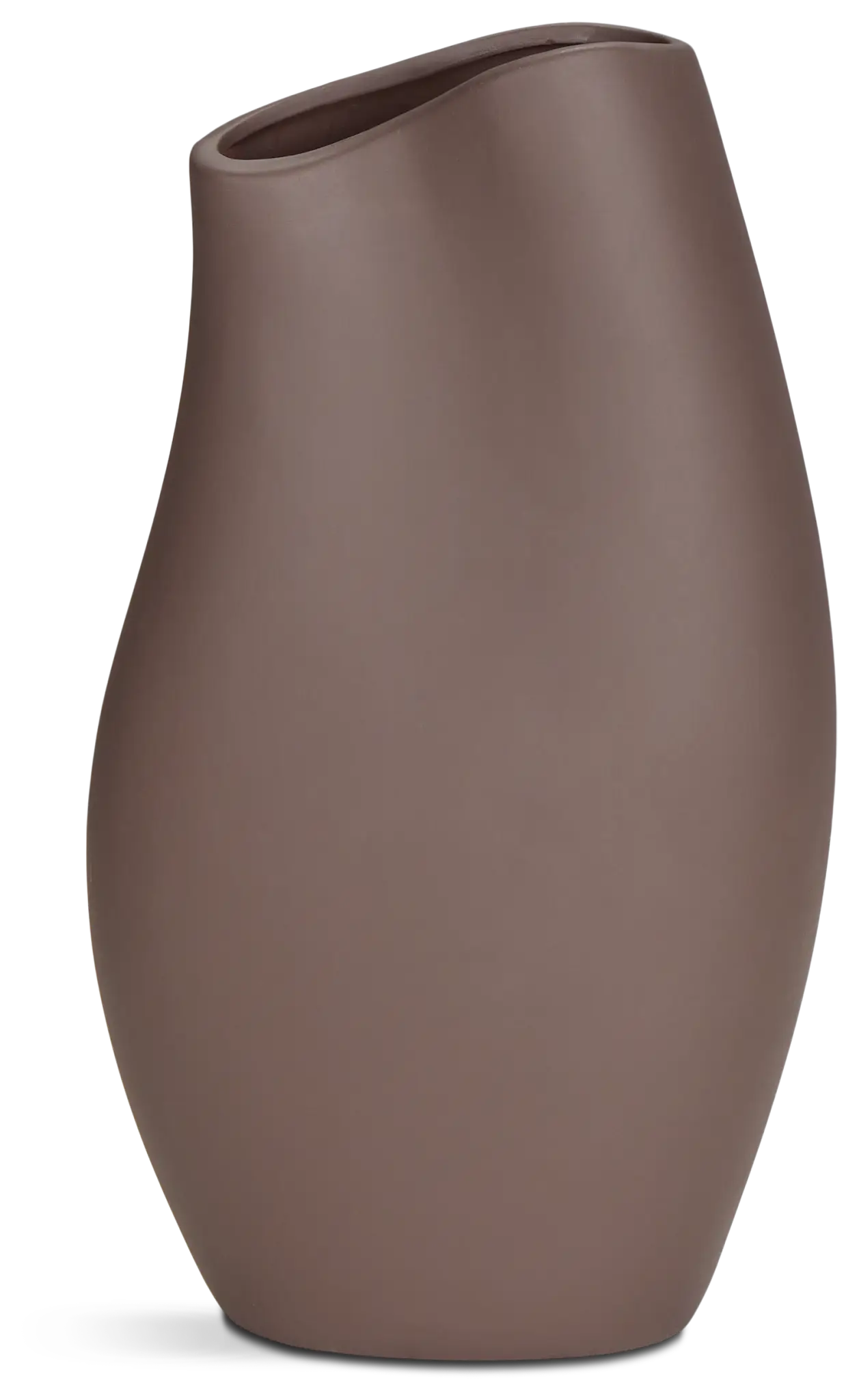 Baize Brown Medium Vase Baize Brown Medium Vase